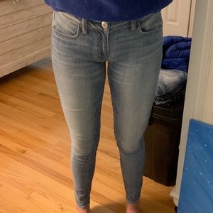 American Eagle Light Wash Jeggings